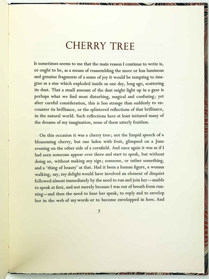 Jaccottet, Philippe. - Cherry Tree - SIGNED | book detail 6