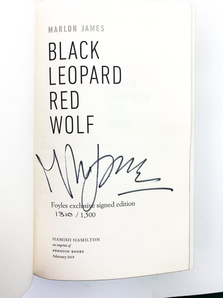 James, Marlon - Black Leopard, Red Wolf - SIGNED | image3