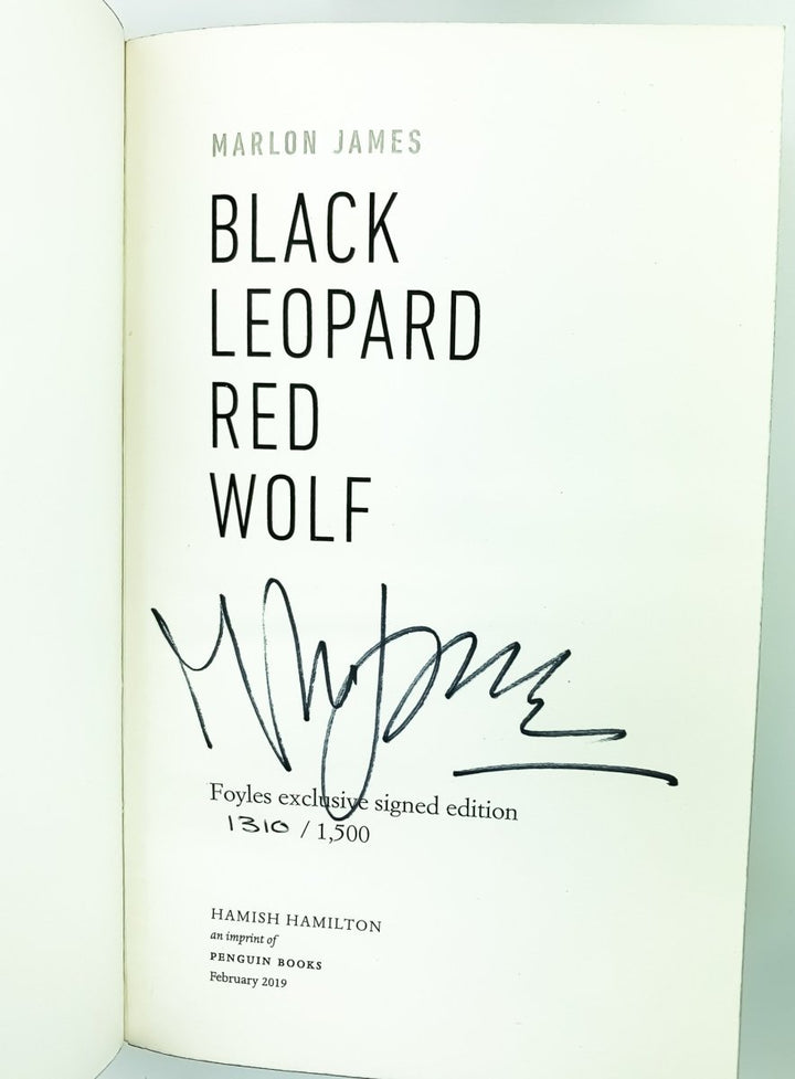 James, Marlon - Black Leopard, Red Wolf - SIGNED | image3