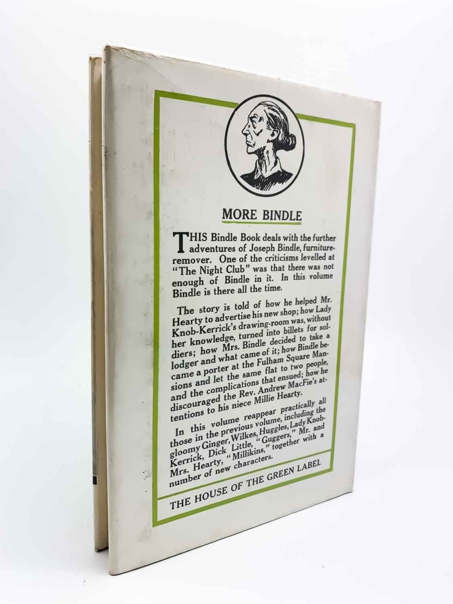 Jenkins, Herbert - Adventures of Bindle | back cover