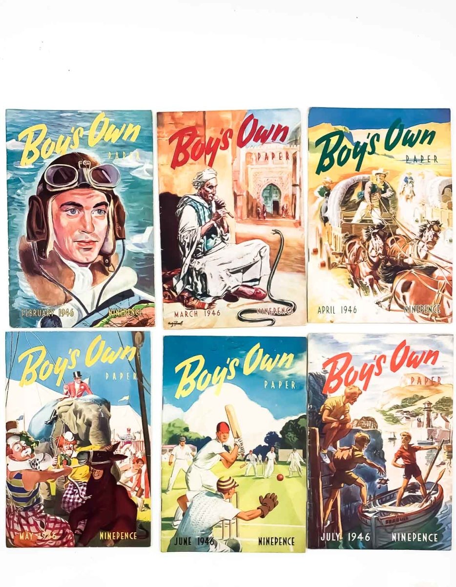 Johns, W E - Biggles' Second Case - serialised in 8 issues of Boys Own Paper | image1