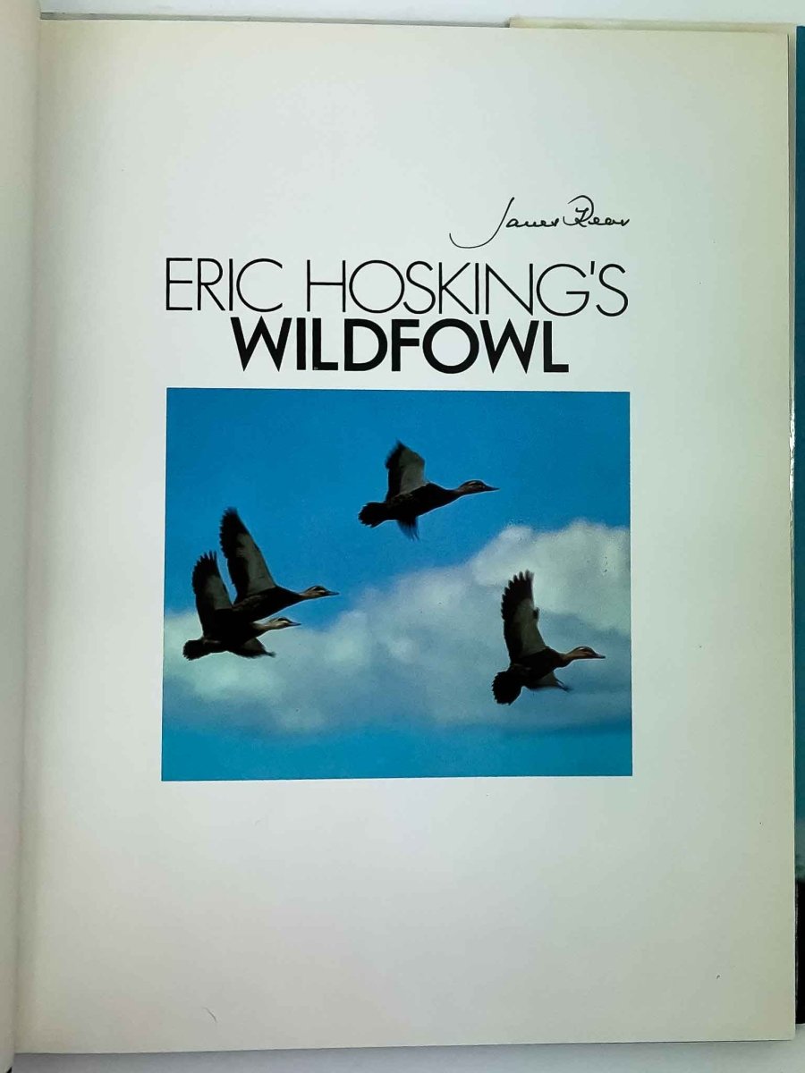 Kear, Janet - Eric Hosking's Wildfowl - SIGNED | back cover
