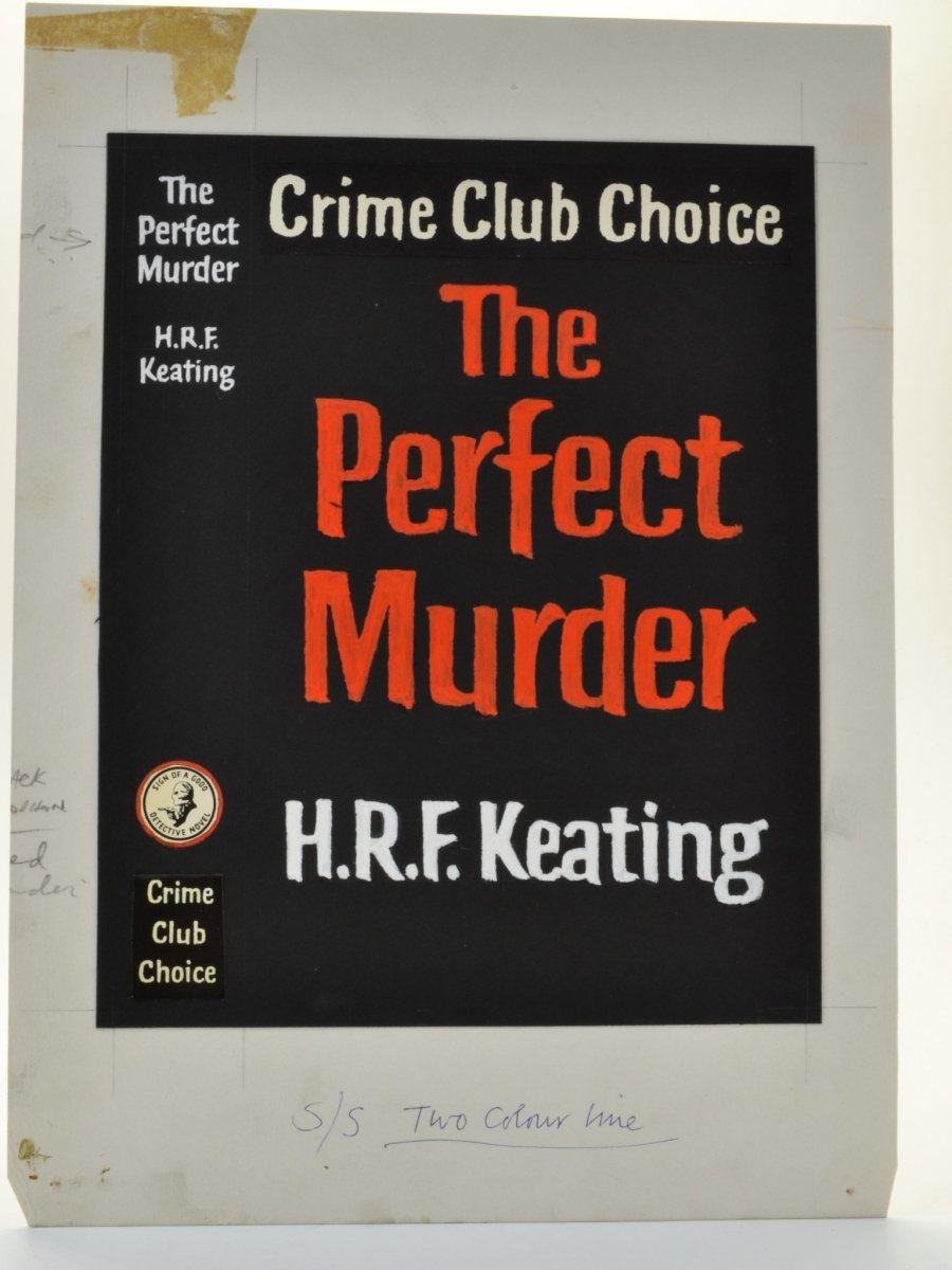 Keating, H R F - The Perfect Murder ( Original Dustwrapper Artwork ) | front cover
