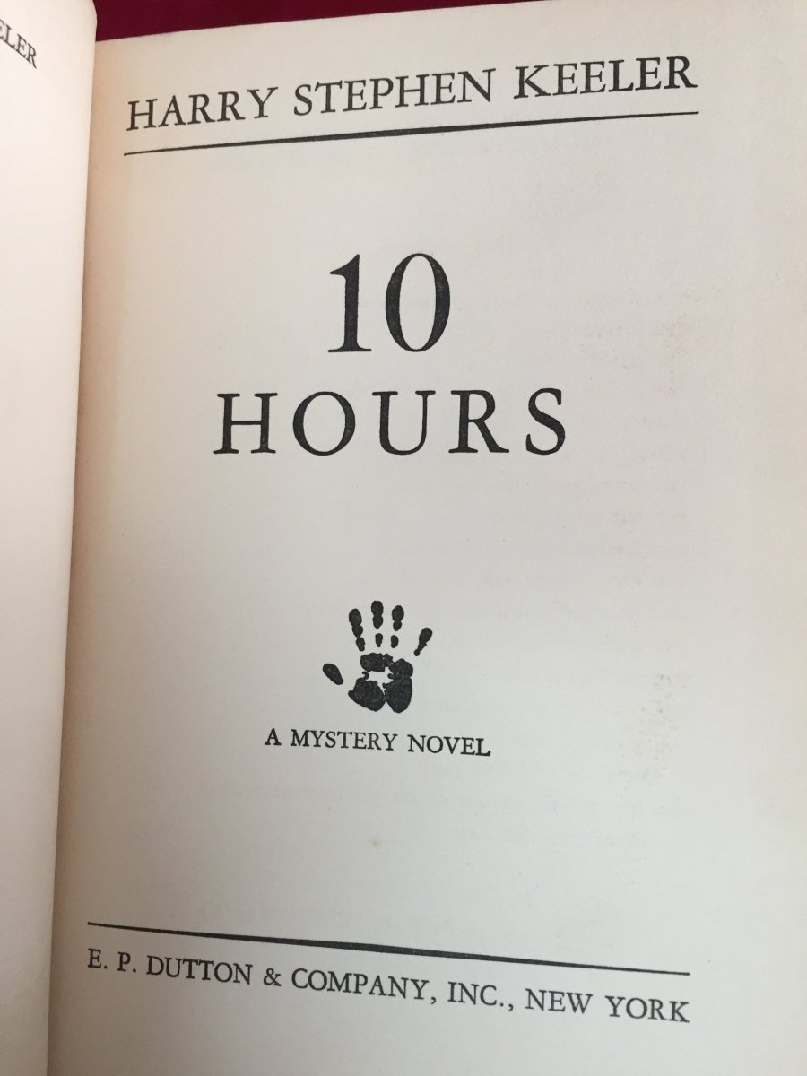 Keeler, Harry Stephen - 10 hours | pages