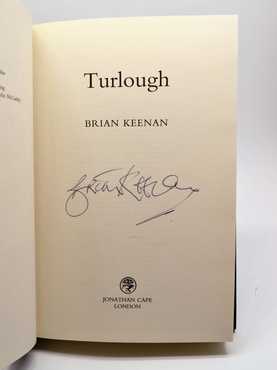 Keenan, Brian - Turlough - Signed | back cover
