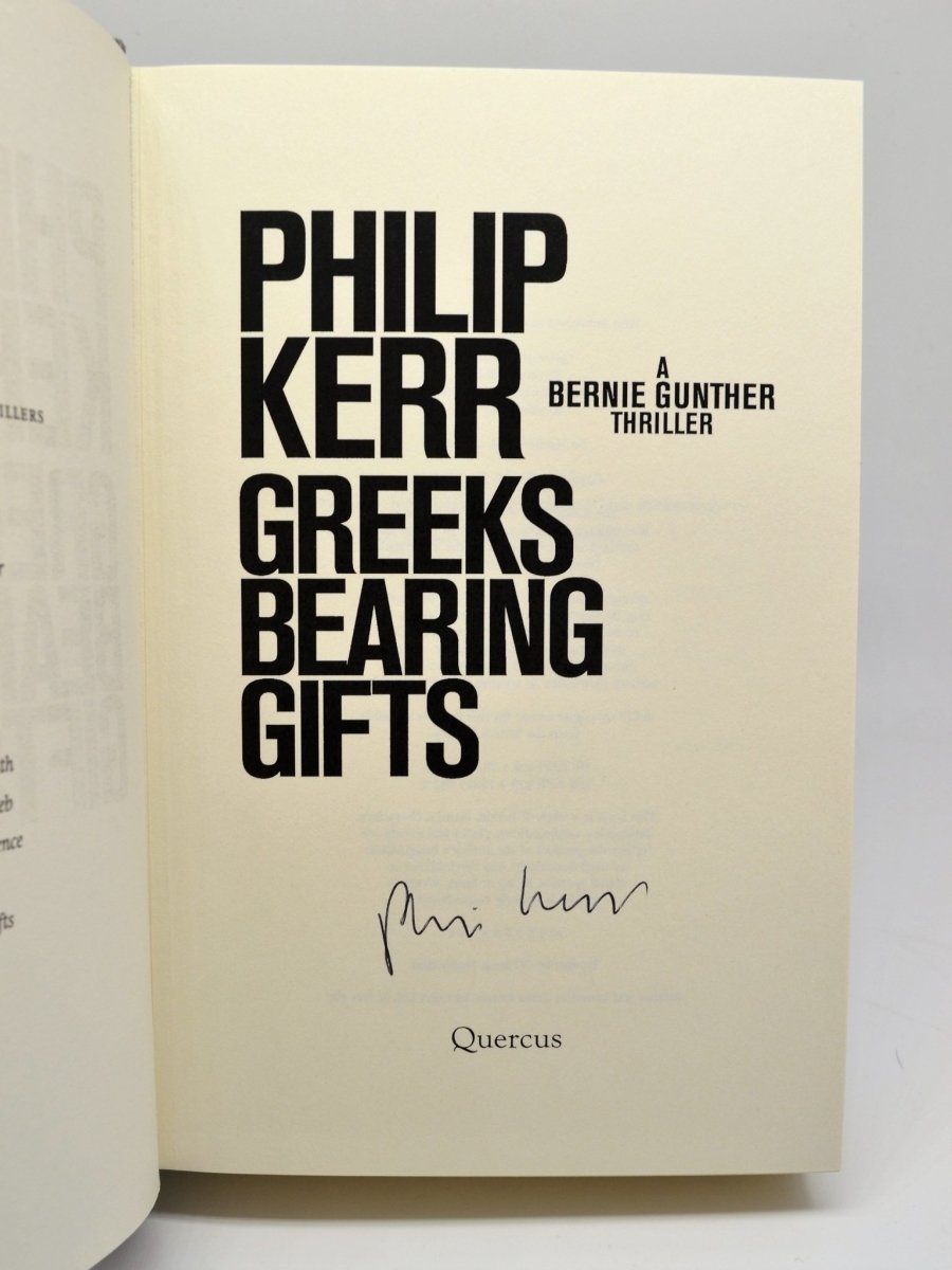 Kerr, Philip - Greeks Bearing Gifts | image5