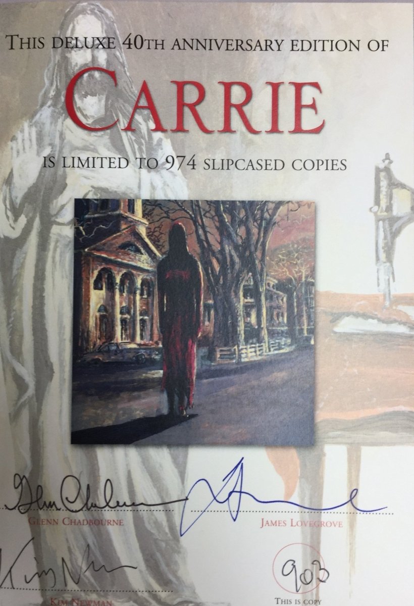 King, Stephen - Carrie | back cover