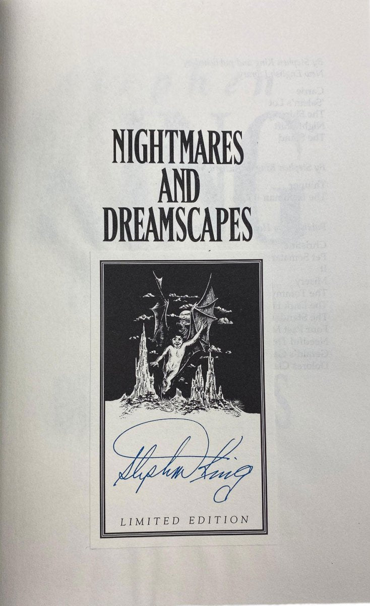 King, Stephen - Nightmares and Dreamscapes | image3