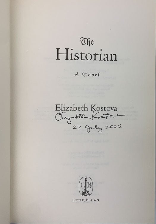 Kostova, Elizabeth - The Historian - SIGNED | image3