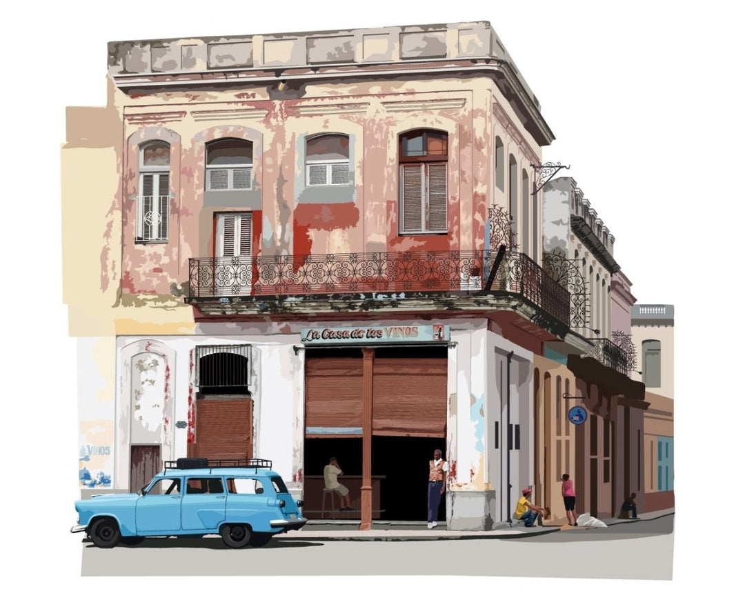 La Casa de los Vinos, Havana | image1 | Signed Limited Edtion Print