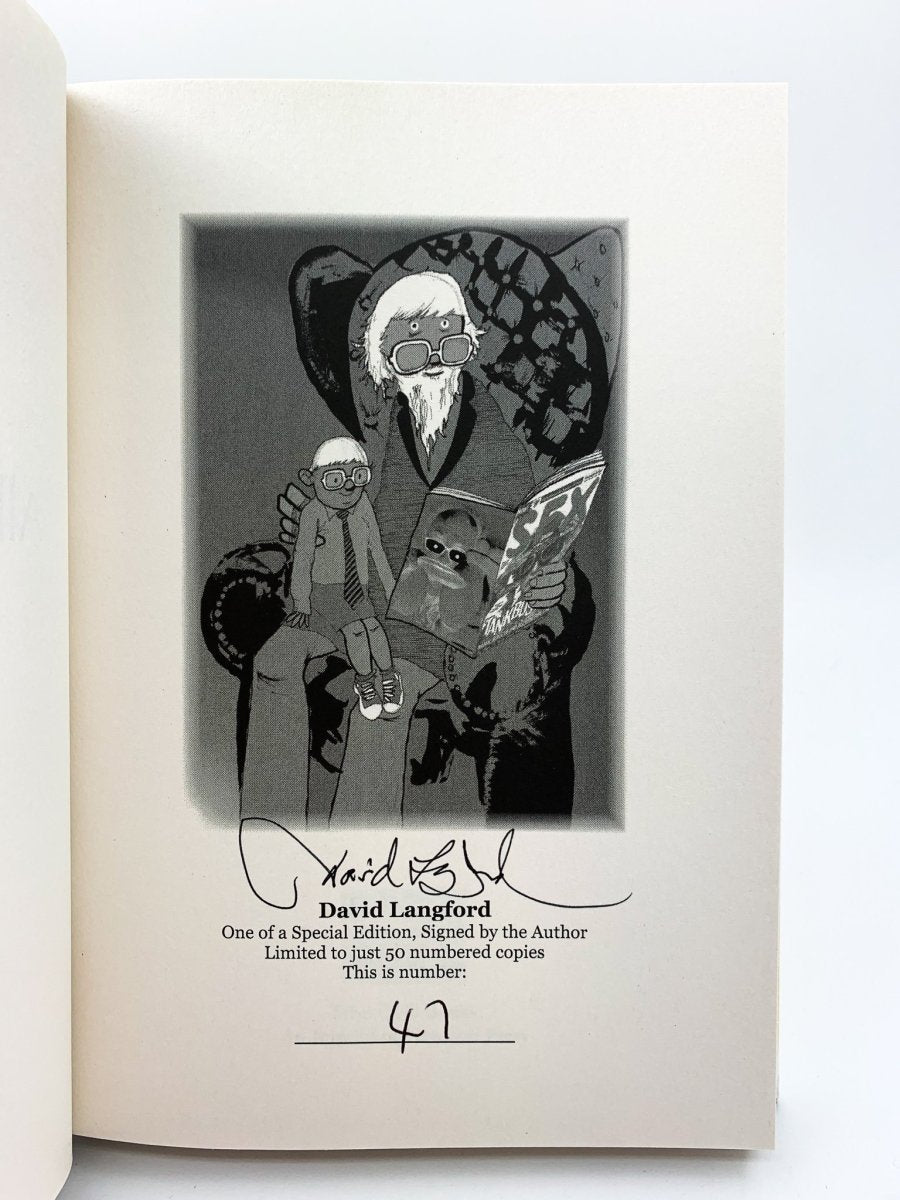 Langford, David - All Good Things - SIGNED | signature page