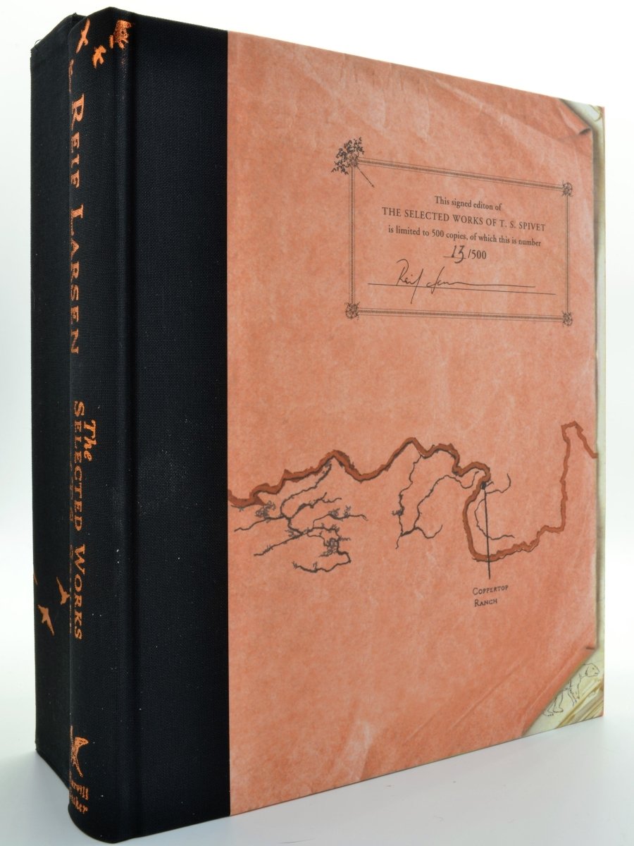 Larsen, Rief - The Selected Works of T S Spivet - SIGNED Limited Edition | signature page