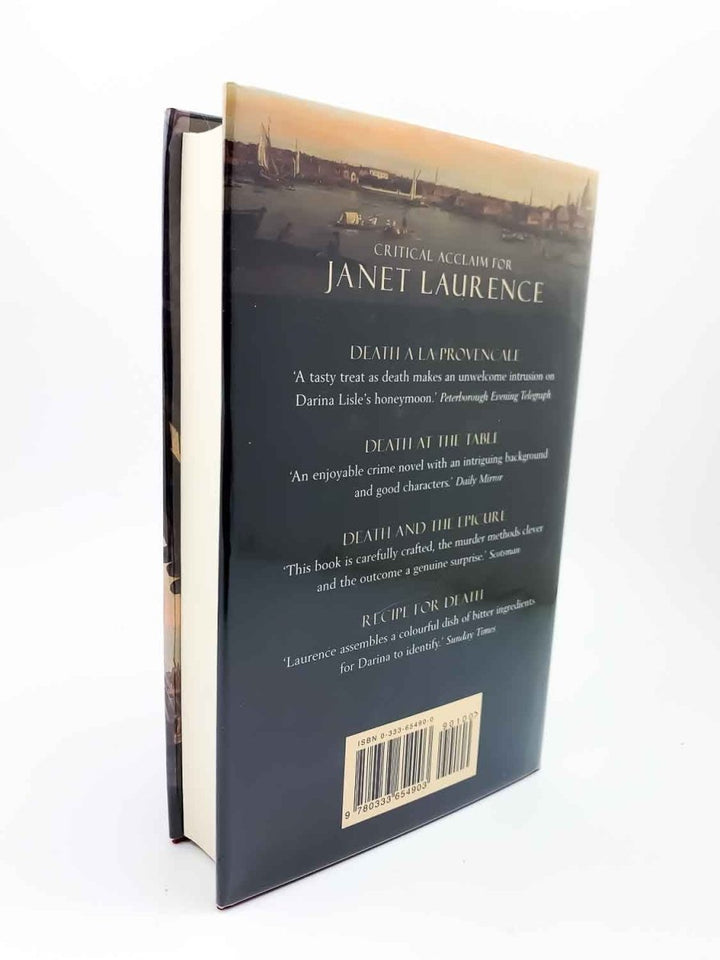 Laurence, Janet - Canaletto and the Case of Westminster Bridge - SIGNED | back cover