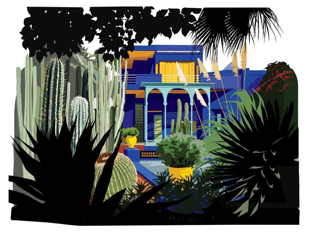 Le Jardin Majorelle, Marrakesh | image1 | Signed Limited Edtion Print