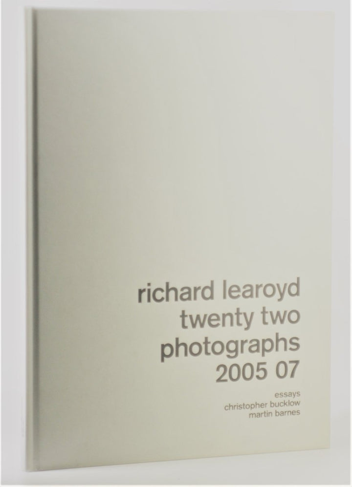 Learoyd - Twenty Two Photographs | front cover