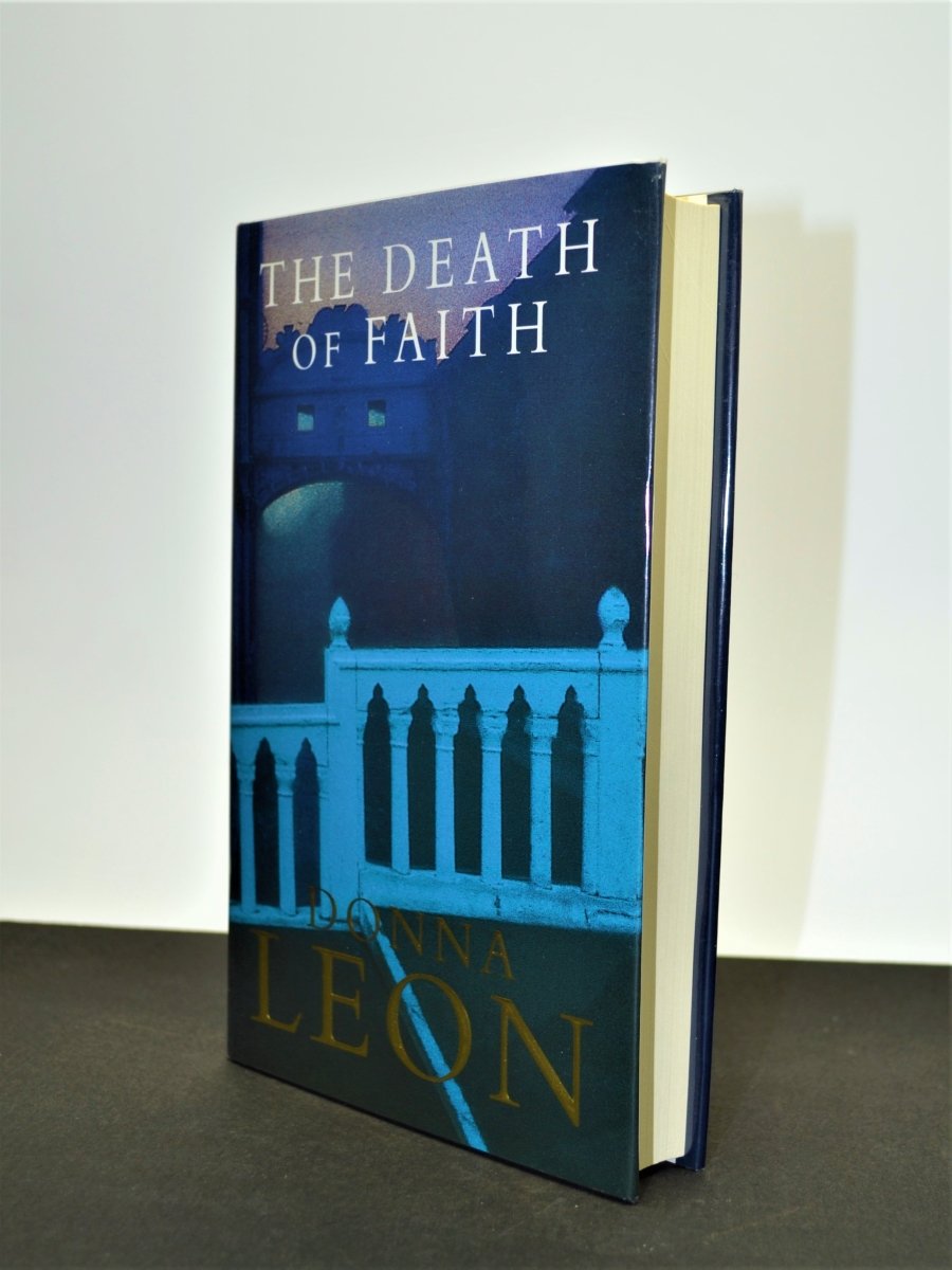 Leon, Donna - The Death of Faith (SIGNED) | front cover
