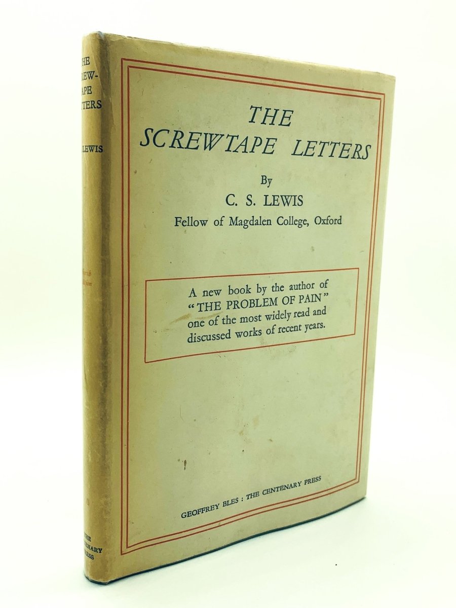 Lewis, C S - The Screwtape Letters | front cover