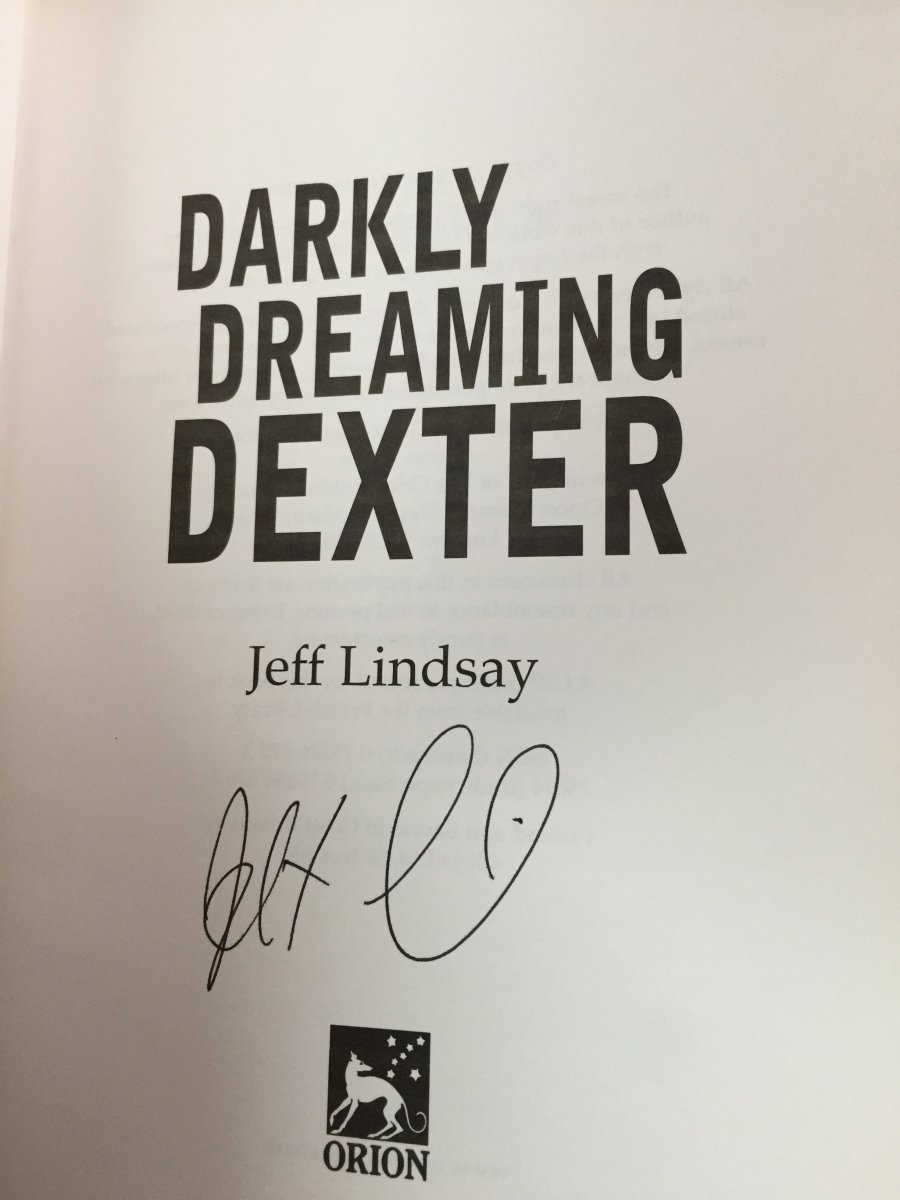 Lindsay, Jeff - Darkly Dreaming Dexter | sample illustration