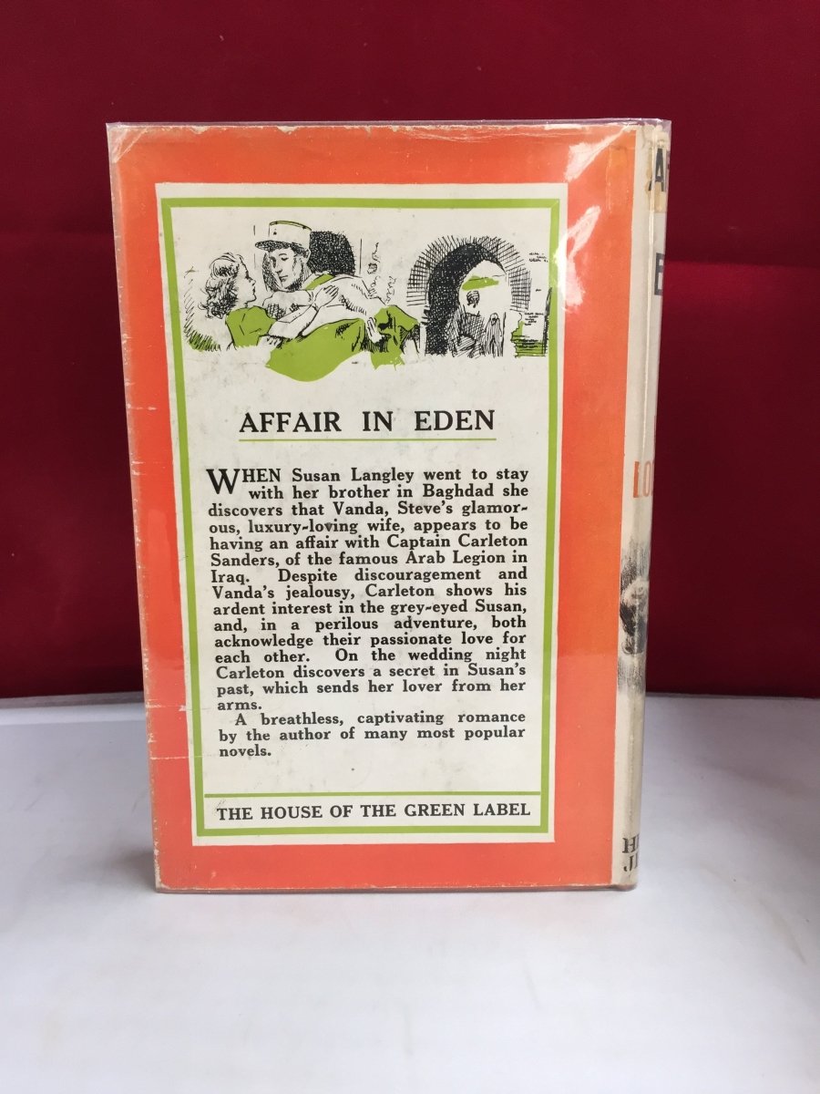 Lockwood, Vere - Affair in Eden | back cover