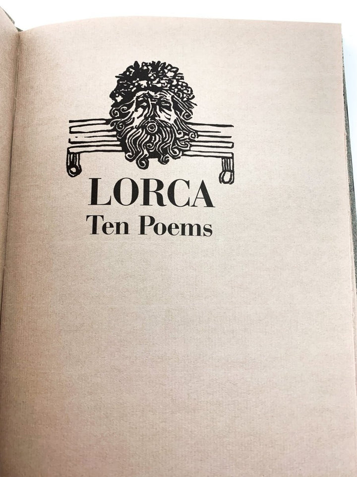 Lorca, Federico - Lorca : Ten Poems - SIGNED | image6