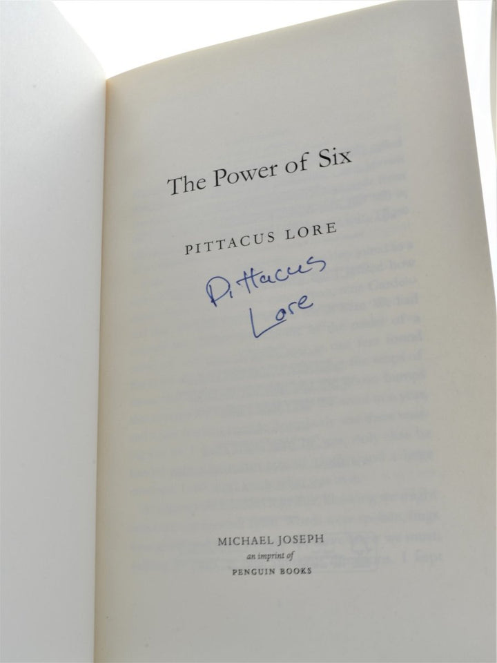 Lore, Pittacus - The Power of Six - Slipcased SIGNED Limited Edition | image4