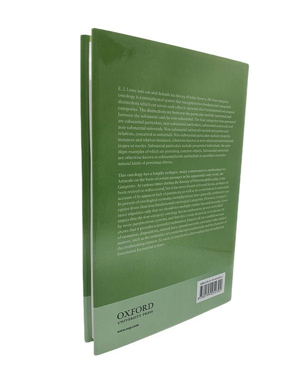 Lowe, E J - The Four-Category Ontology : A Metaphysical Foundation for Natural Science | image2