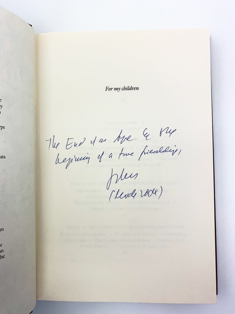 Lukacs, John - At the End of an Age - SIGNED | signature page