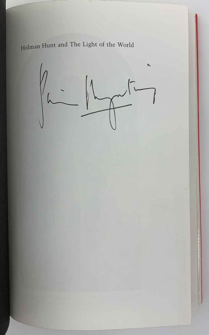 Maas, Jeremy - Holman Hunt & The Light Of The World - SIGNED | signature page