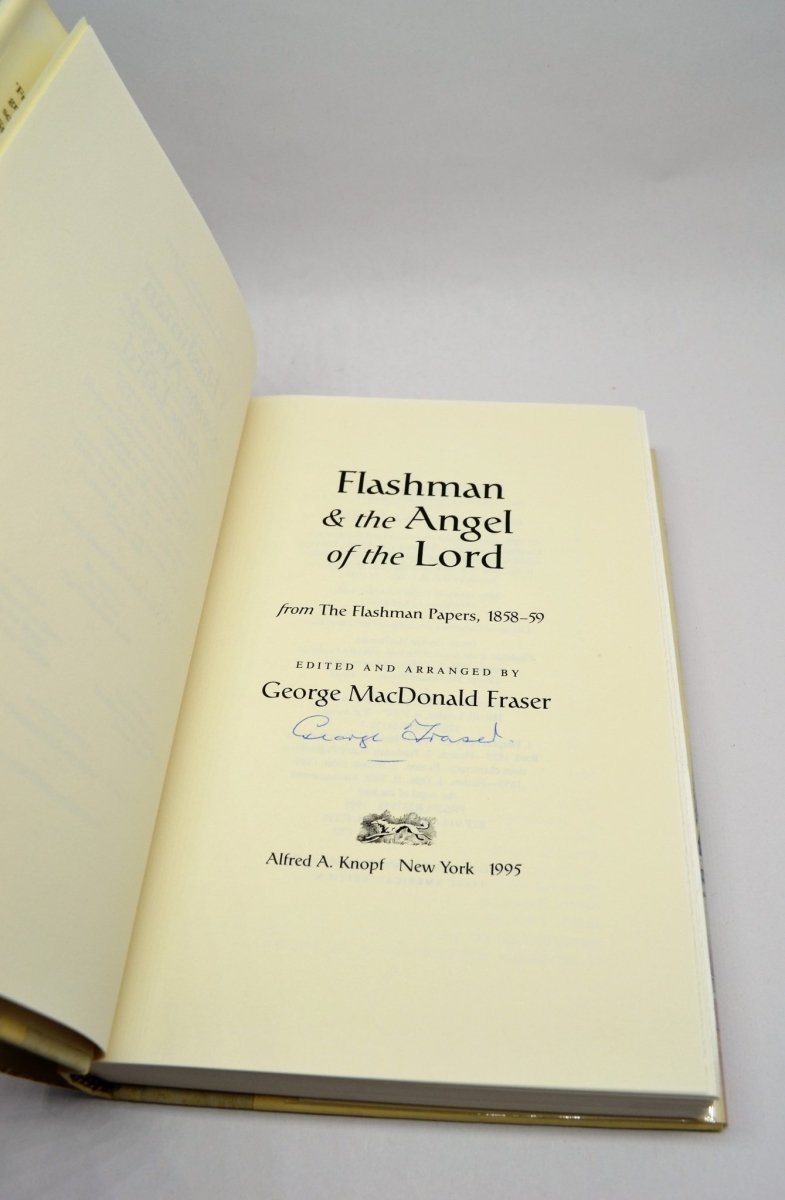 MacDonald Fraser, George - Flashman and the Angel of the Lord - SIGNED | front cover