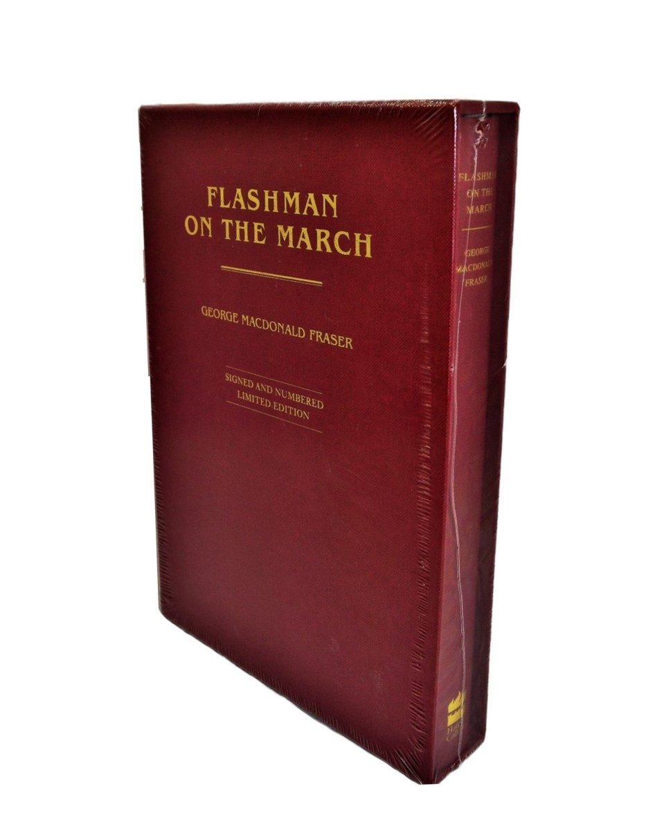  George Macdonald Fraser SIGNED Limited Edition | Flashman On The March | Cheltenham Rare Books