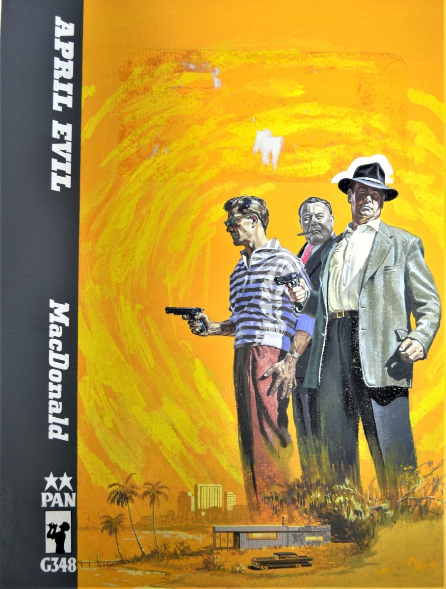 MacDonald, John D - April Evil ( Original Pan Dustwrapper Artwork ) | front cover