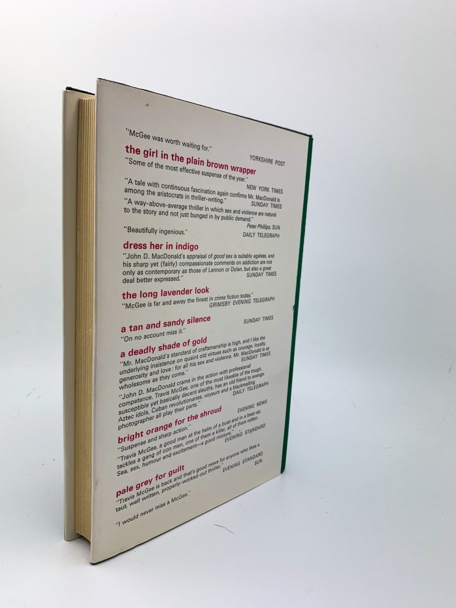 MacDonald, John D - The Girl, The Gold Watch & Everything | back cover