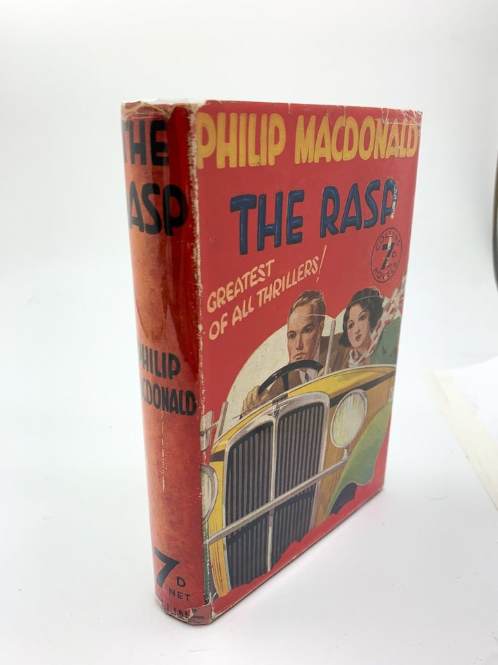 Macdonald, Philip - The Rasp | back cover