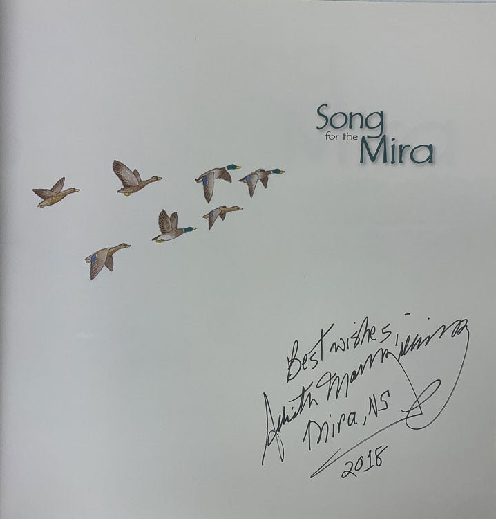 MacGillivray, Allister - Song of the Mira - SIGNED | signature page
