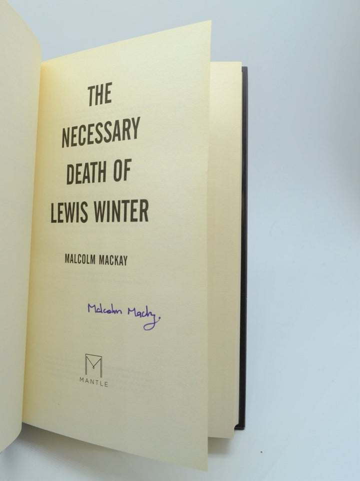 Mackay, Malcolm - The Necessary Death of Lewis Winter | image4