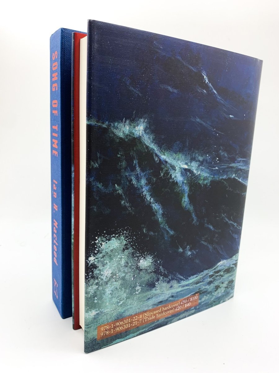 MacLeod, Ian R - Song of Time - SIGNED, LIMITED edition | back cover