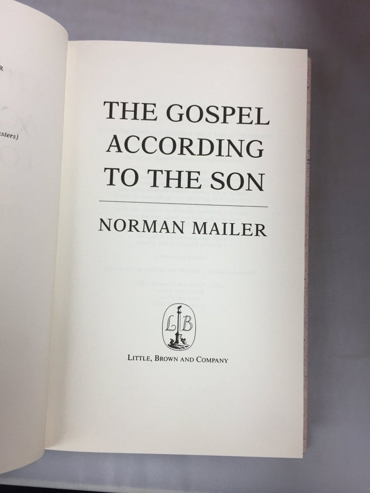 Mailer, Norman - The Gospel According to the Son | sample illustration