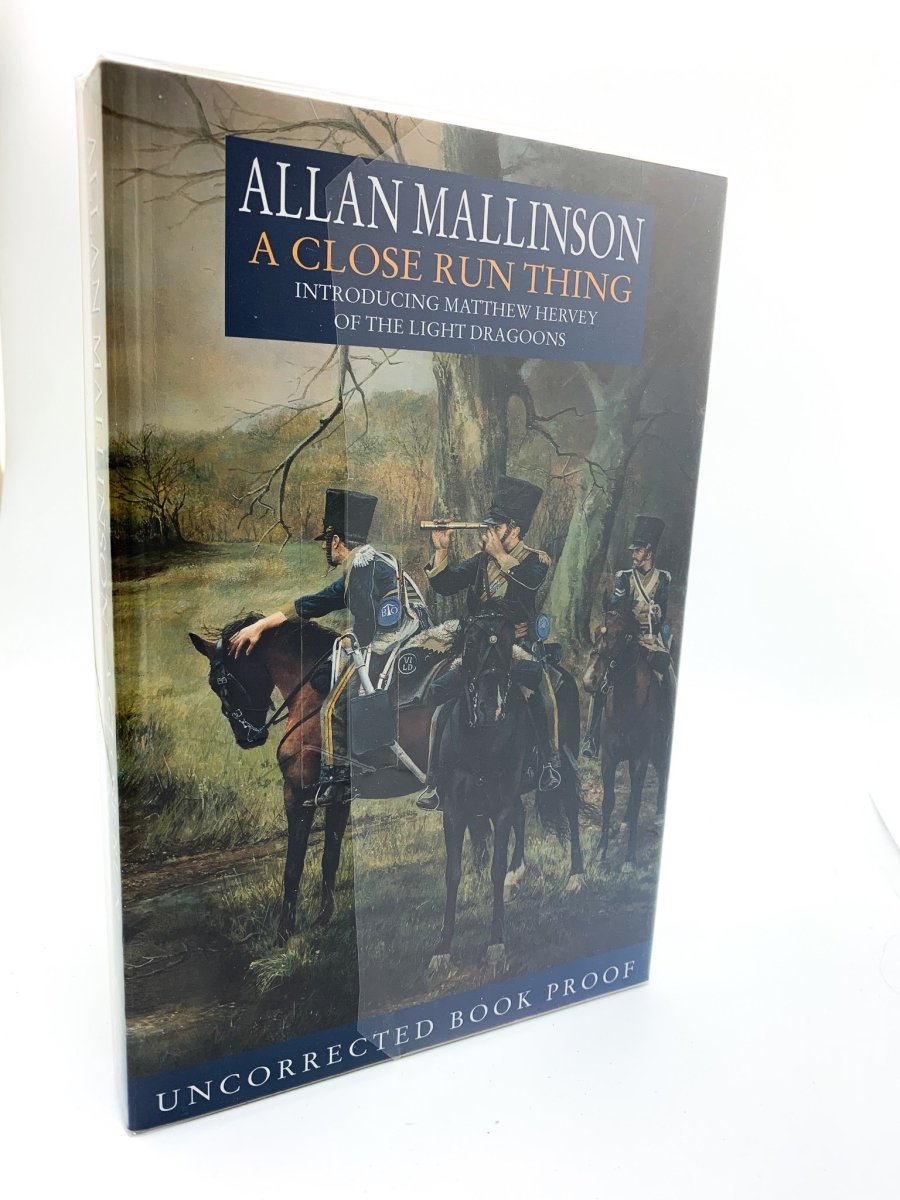 Mallinson, Allan - A Close Run Thing | front cover