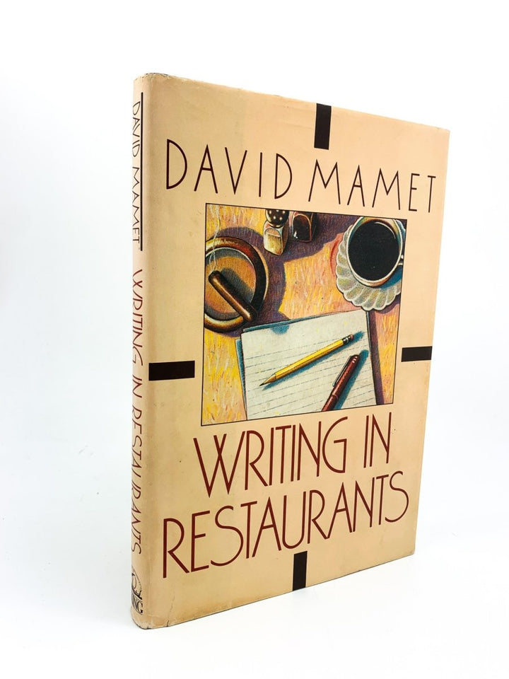 Mamet, David - Writing in Restaurants - SIGNED | front cover