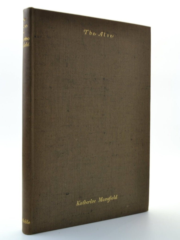 FIRST UK EDITION, The Aloe, Katherine high quality Mansfield, 1930