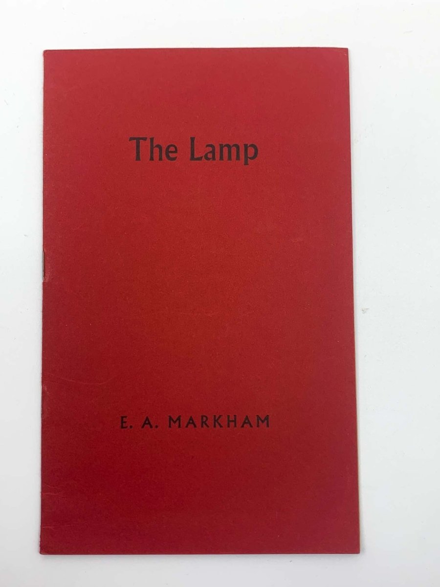 Markham, E A - The Lamp | front cover