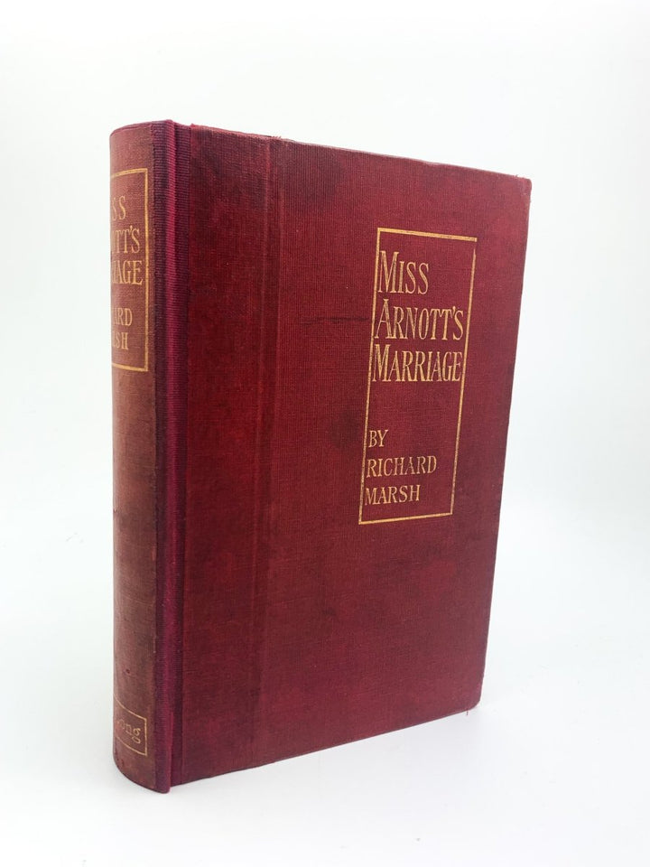 Marsh, Richard - Miss Arnott's Marriage - SIGNED | front cover