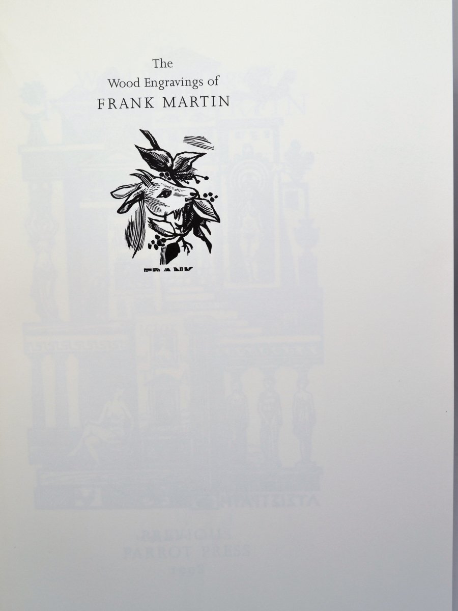 Martin, Frank - The Wood Engravings of Frank Martin | pages