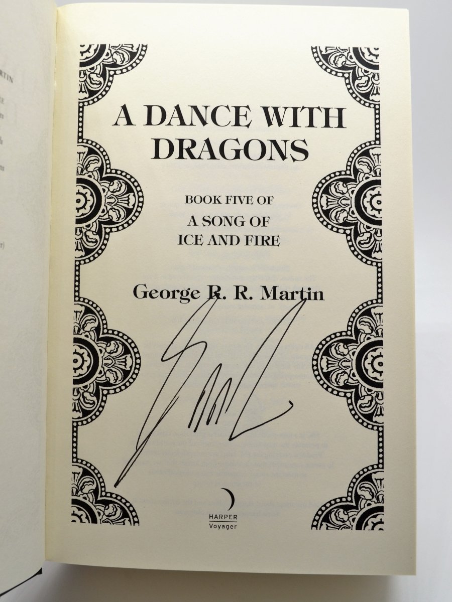 Martin, George R R - A Dance with Dragons | back cover