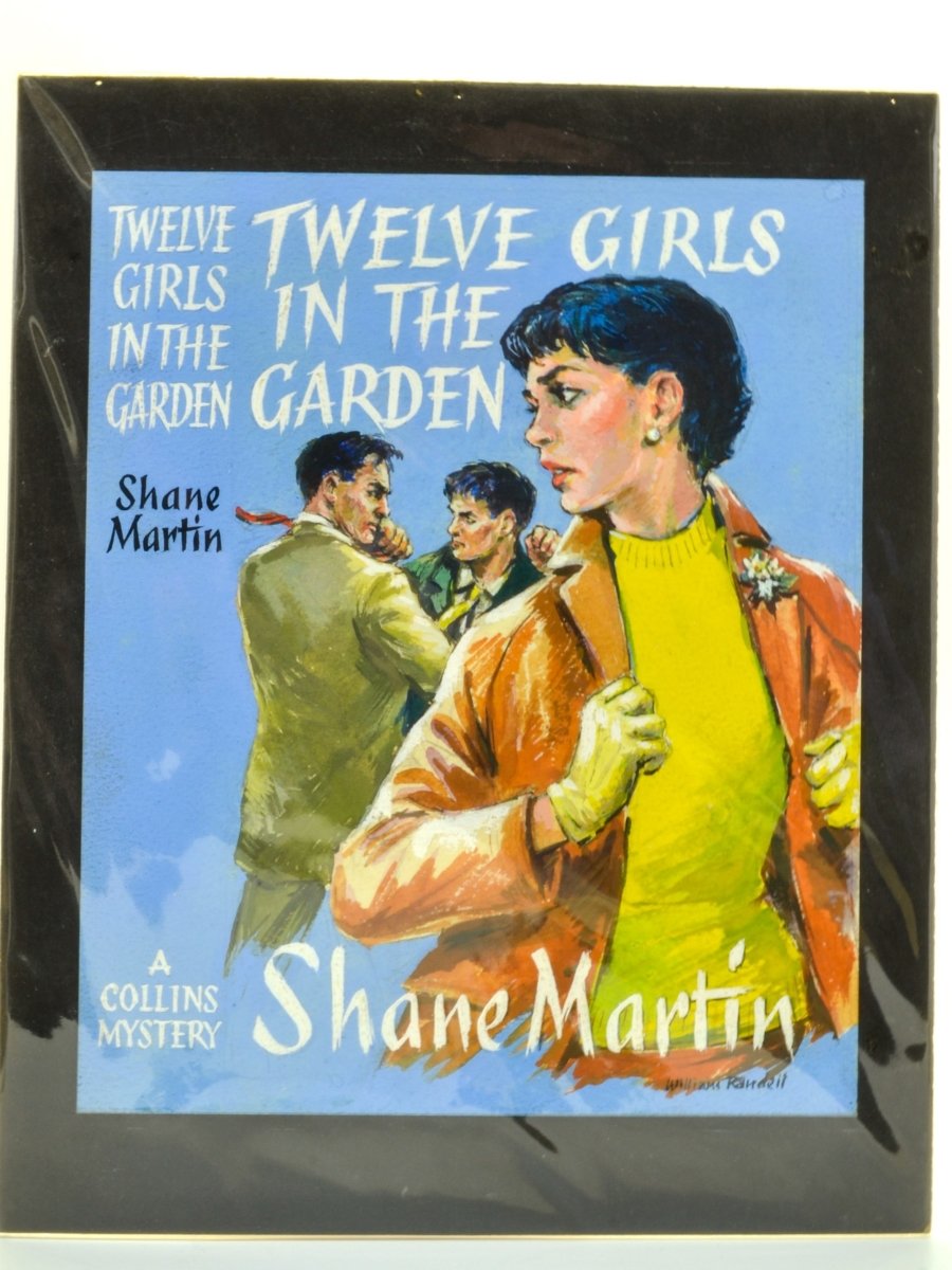 Martin, Shane - Twelve Girls in the Garden ( Original Dustwrapper Artwork ) - SIGNED | front cover