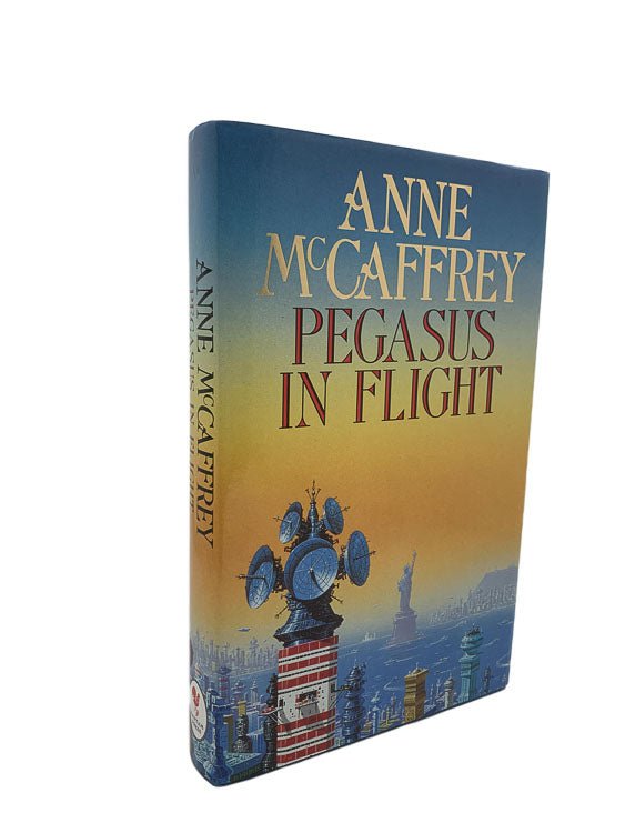 McCaffrey, Anne - Pegasus in Flight - SIGNED | front cover. Published by Bantam Press in 1991. Hardcover.  Condition:  Near Fine +/Fine