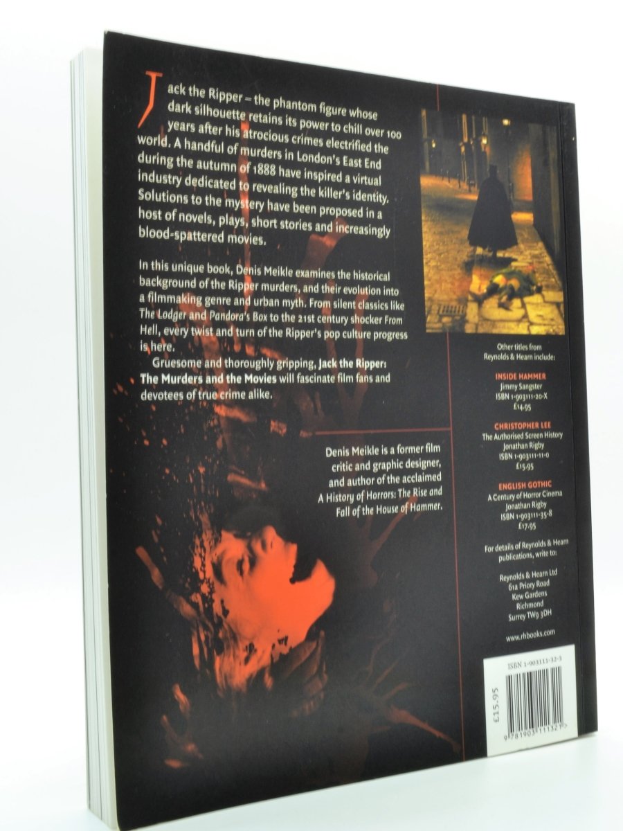 Meikle, Denis - Jack the Ripper : The Murders and the Movies | back cover