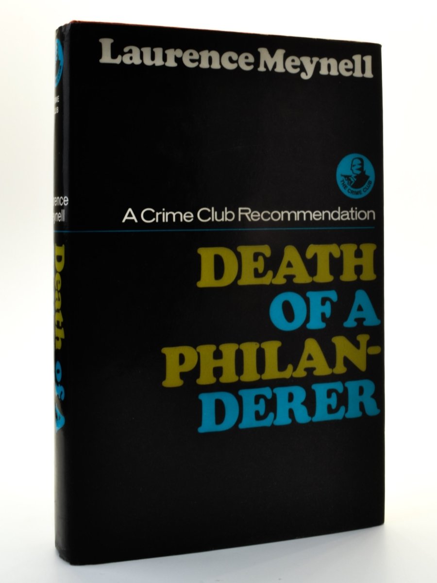 Meynell, Laurence - Death of a Philanderer | front cover