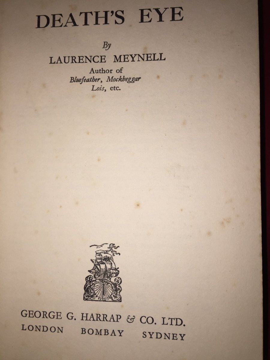 Meynell, Laurence W - Death's Eye | image4