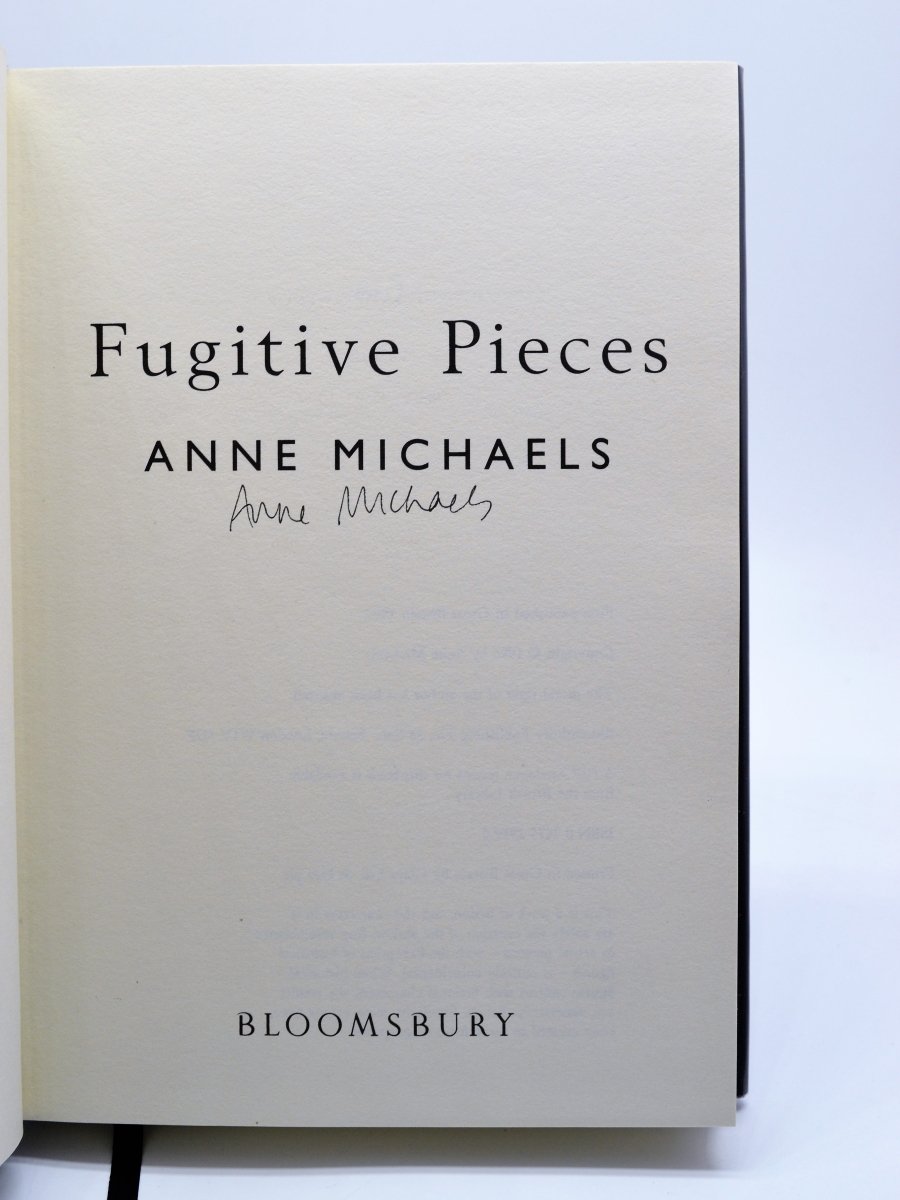 Michaels, Anne - Fugitive Pieces | sample illustration